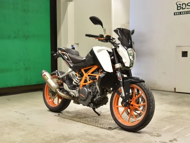 KTM 390 Duke 2014, white | orange, фото 3