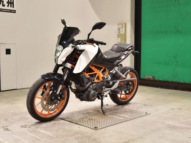 KTM 390 Duke 2014, white | orange, фото 4