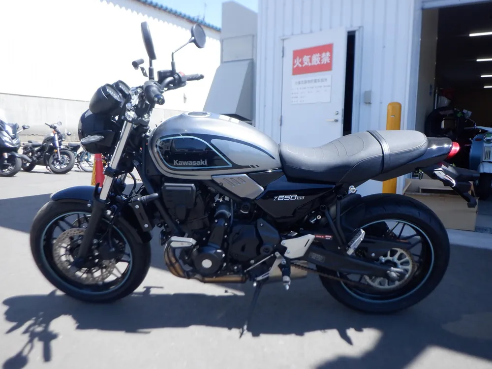 Kawasaki Z650RS 2023, silver/ black, фото 2