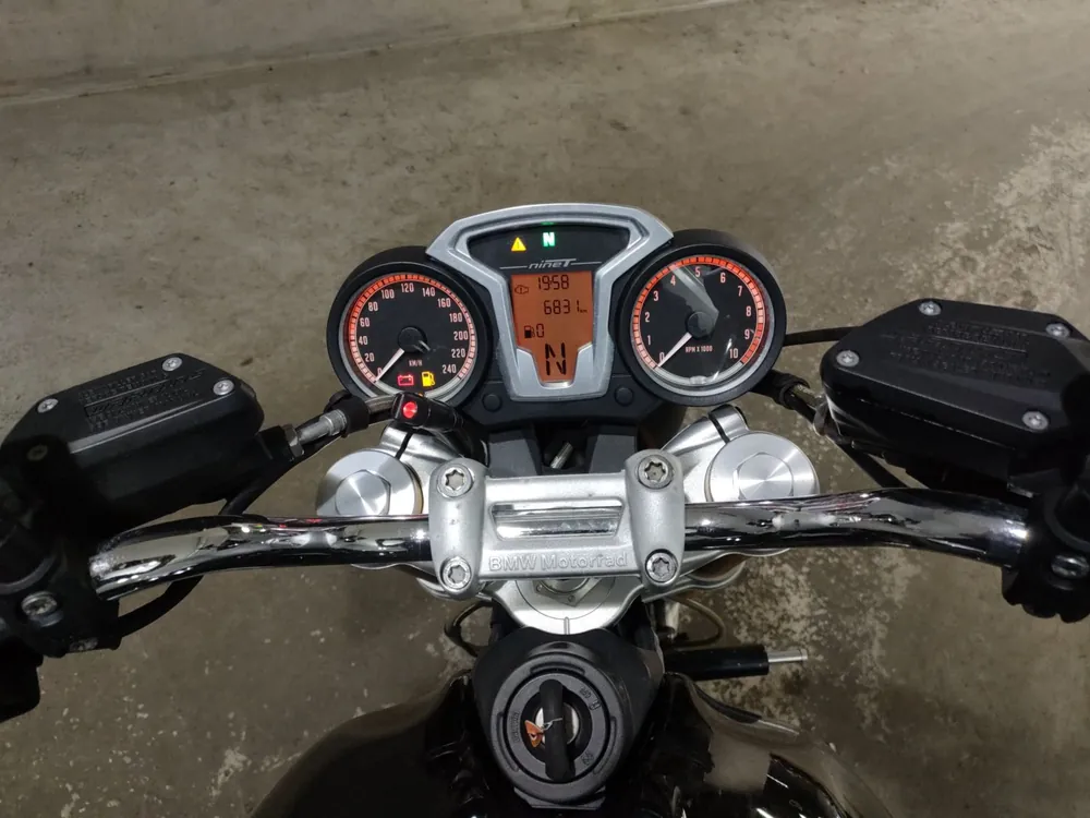 BMW R Nine T 2014, чёрный, фото 5