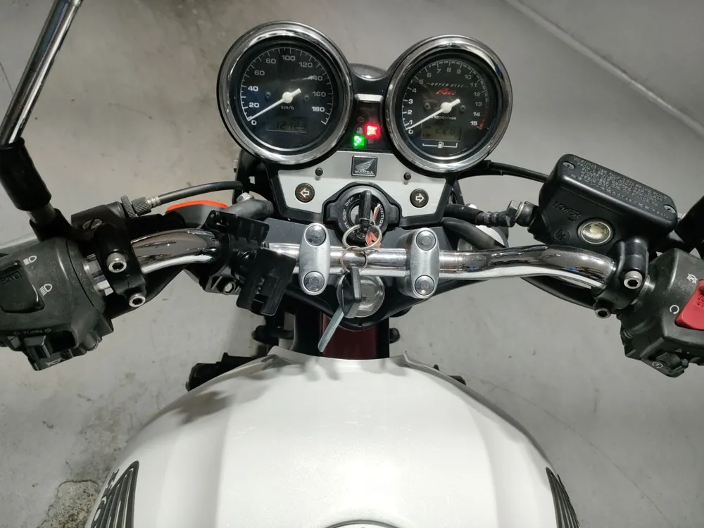 Honda CB400SB 2011, white / red, фото 5
