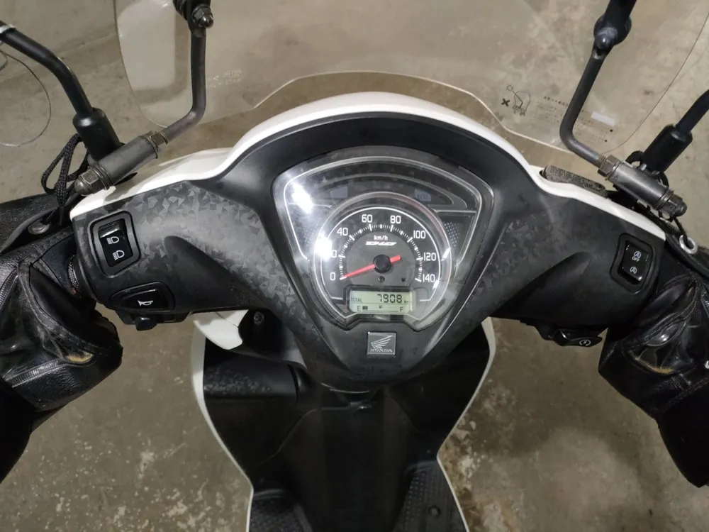 Honda Dio110-3 Basic, белый, фото 5