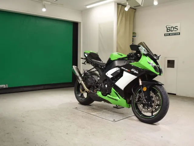 Kawasaki ZX-10R 2015, white | green, фото 3