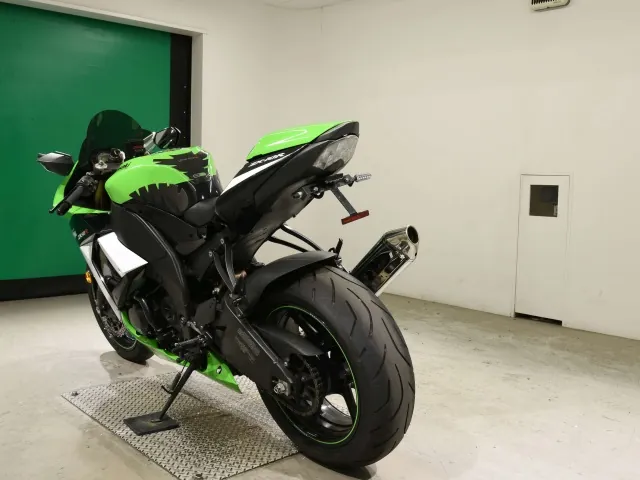 Kawasaki ZX-10R 2015, white | green, фото 6