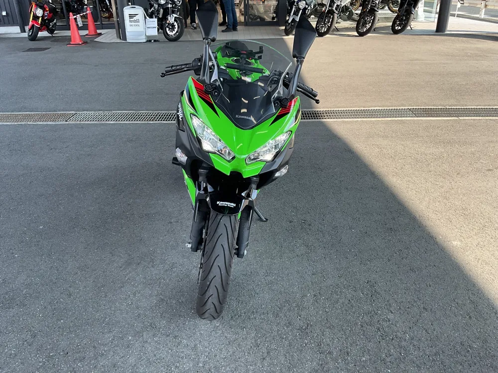 Kawasaki Ninja 400 2019, lime, фото 5