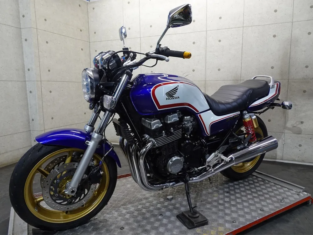 Honda CB750 2005, white / blue, фото 4