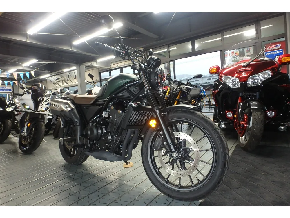 Honda CL500 2023, зелёный, фото 3