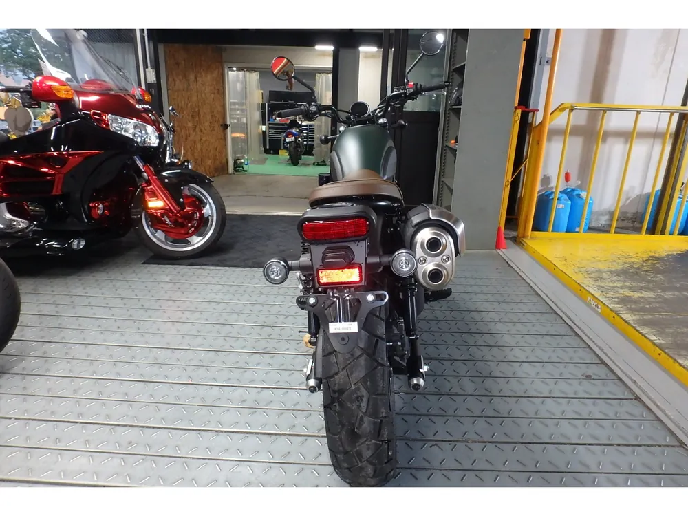 Honda CL500 2023, зелёный, фото 8
