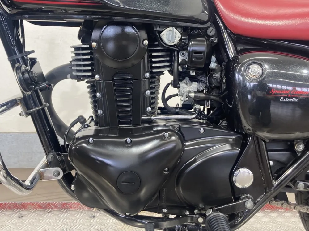 Kawasaki Estrella, чёрный, фото 19