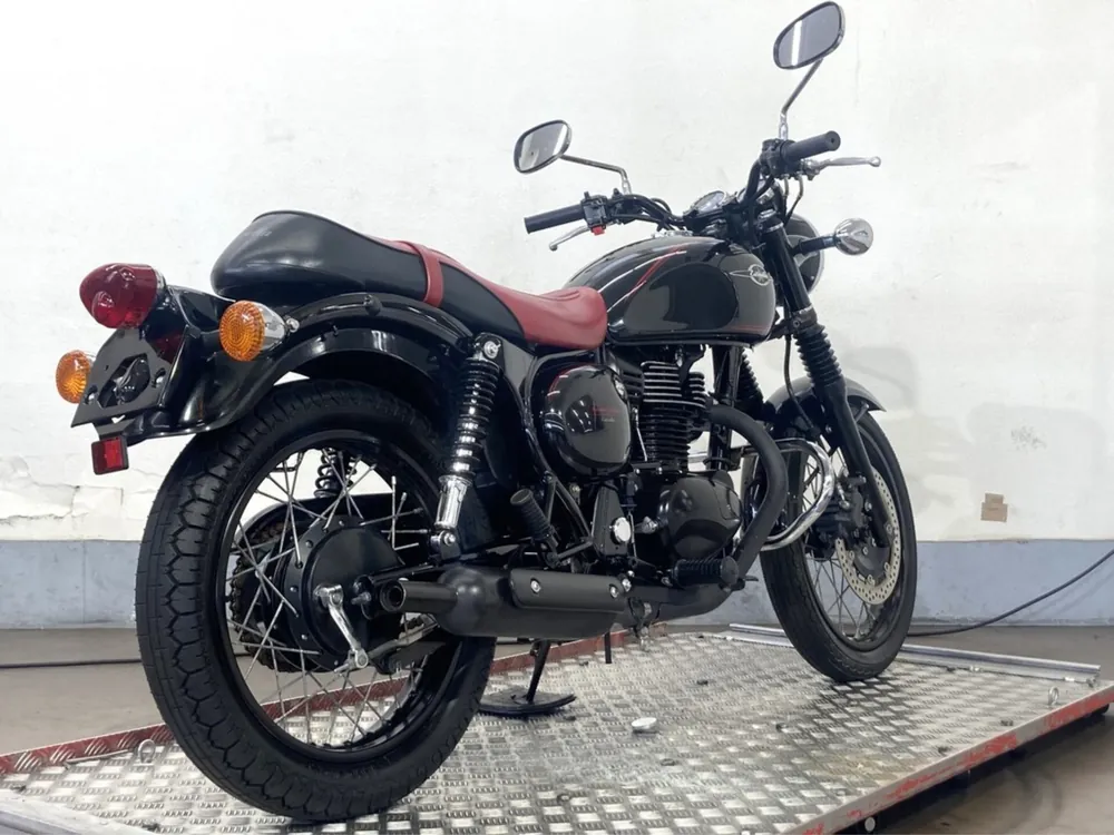 Kawasaki Estrella, чёрный, фото 6