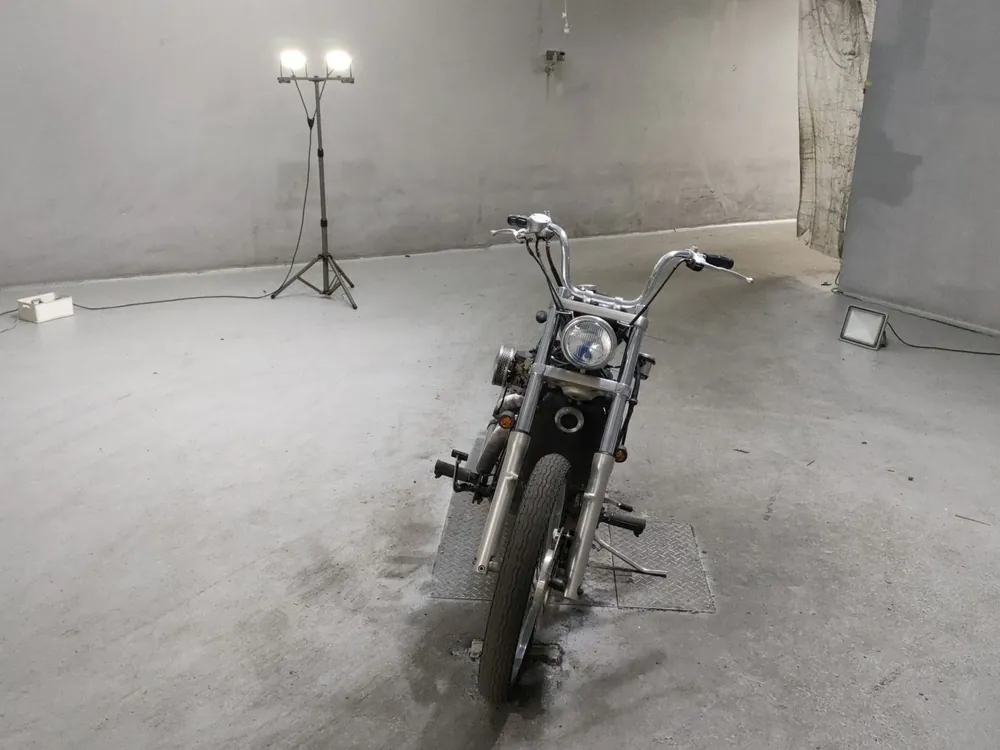 Kawasaki Vulcan 400 Classic 1995, чёрный, фото 3