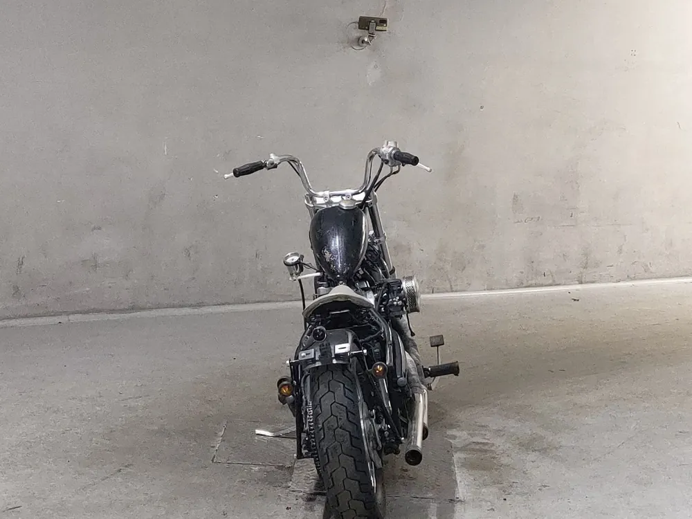 Kawasaki Vulcan 400 Classic 1995, чёрный, фото 4