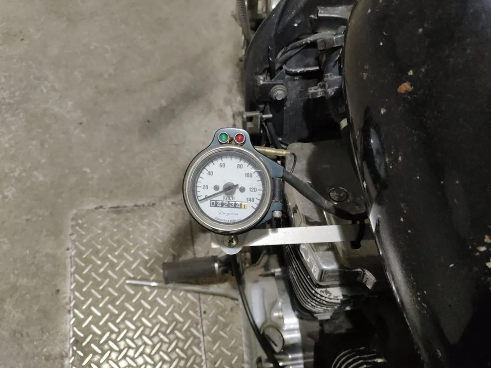 Kawasaki Vulcan 400 Classic 1995, чёрный, фото 5