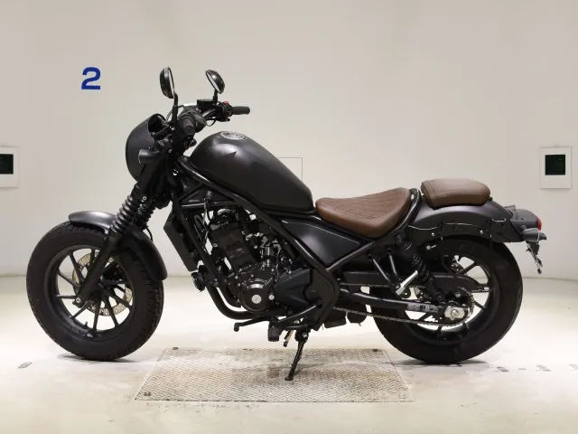 Honda Rebel 250, matt black, фото 2