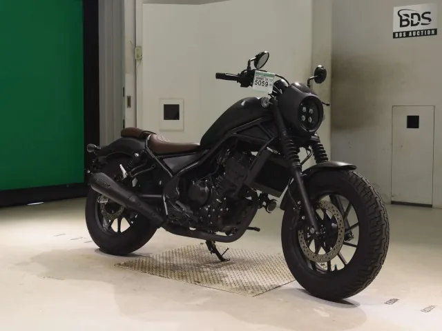 Honda Rebel 250, matt black, фото 3