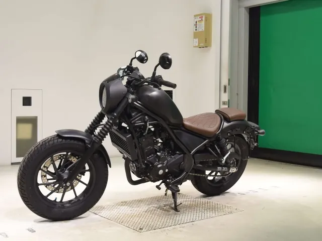 Honda Rebel 250, matt black, фото 4