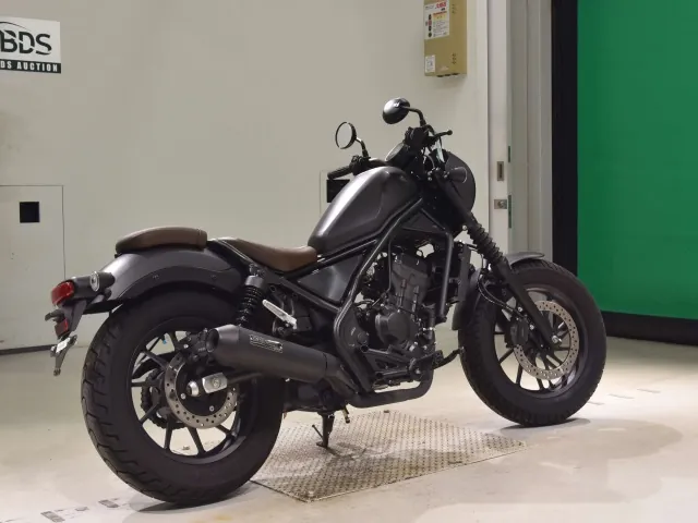 Honda Rebel 250, matt black, фото 5