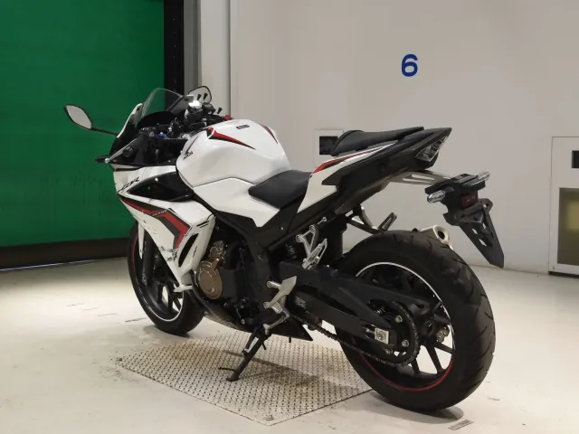 Honda CB400X 2021, white | red | black, фото 6