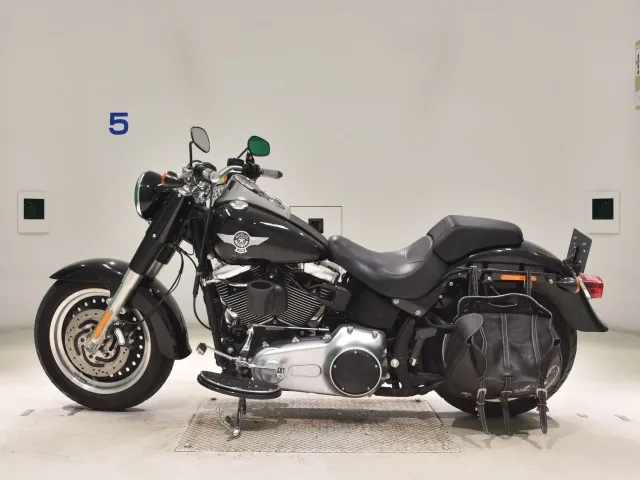 Harley-Davidson FLSTFB1580 2011, чёрный, фото 2
