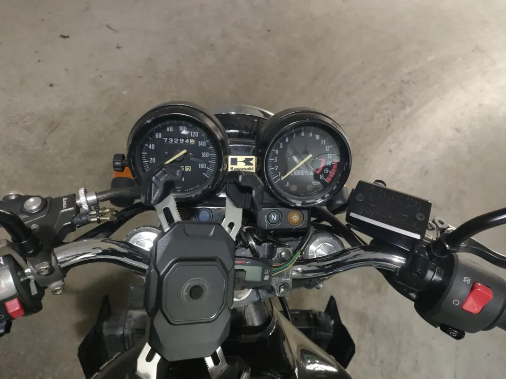 Kawasaki ZRX400-II 2000, чёрный, фото 5