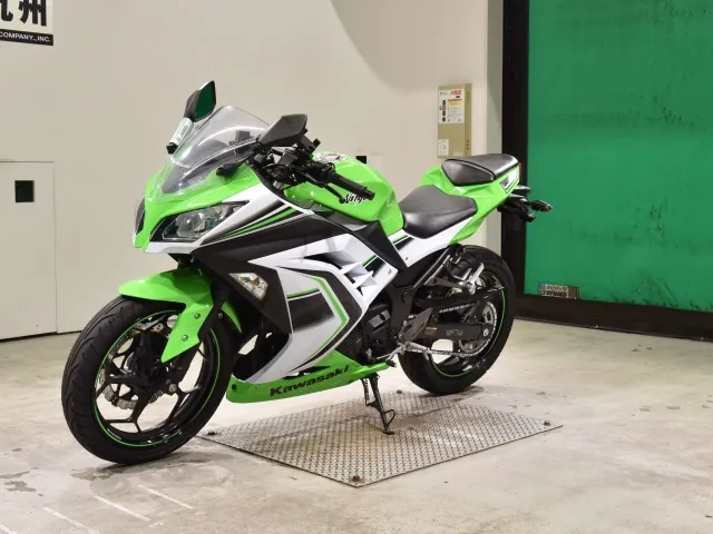 Kawasaki Ninja 250, зелёный, фото 4