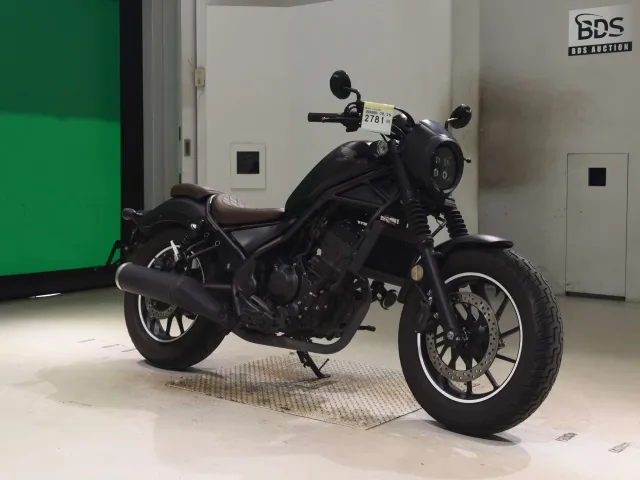 Honda Rebel 250, matt black, фото 3
