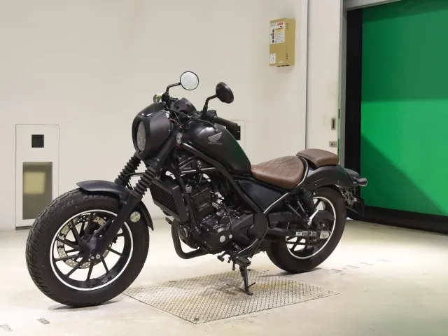Honda Rebel 250, matt black, фото 4
