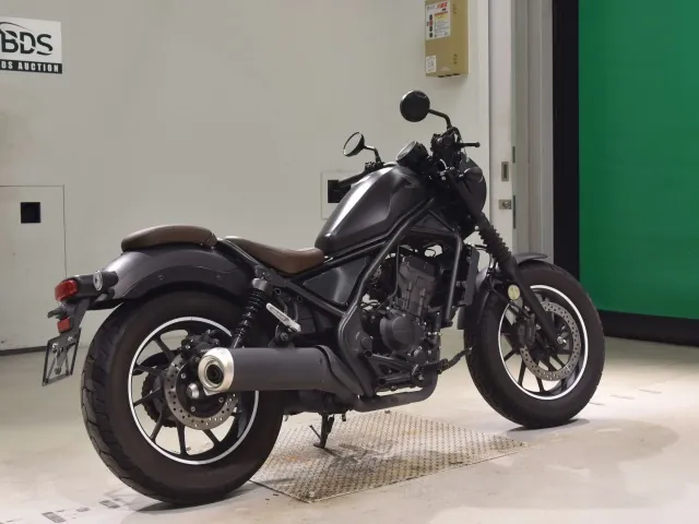 Honda Rebel 250, matt black, фото 5
