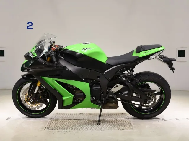Kawasaki ZX-10R 2013, зелёный, фото 2