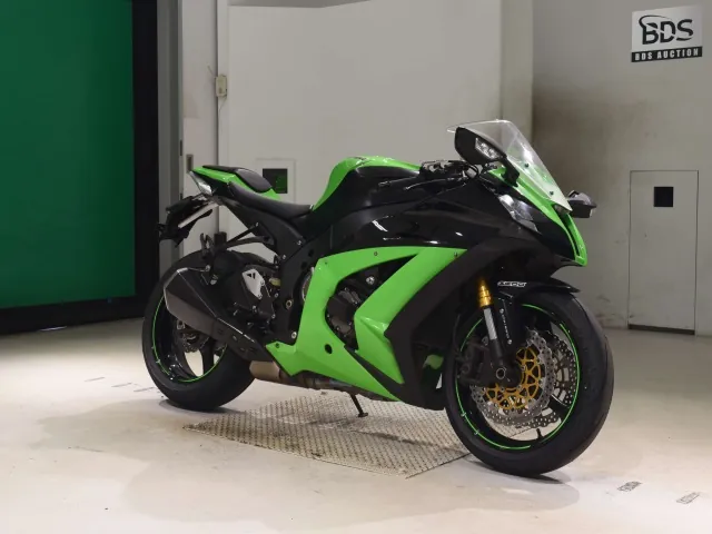 Kawasaki ZX-10R 2013, зелёный, фото 3