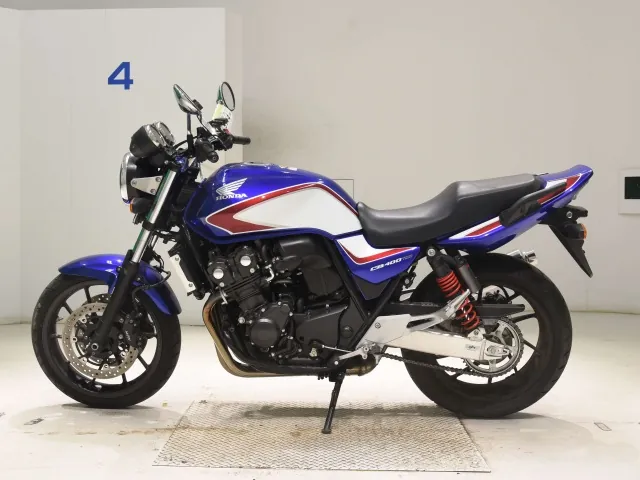 Honda CB400SB 2020, white | red | blue, фото 2