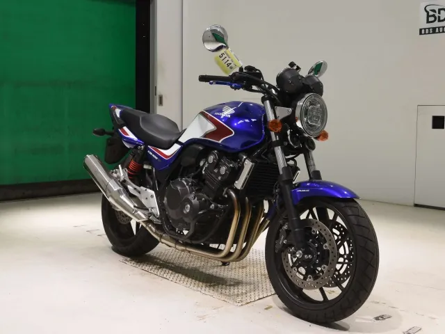 Honda CB400SB 2020, white | red | blue, фото 3