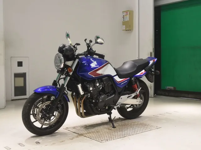 Honda CB400SB 2020, white | red | blue, фото 4