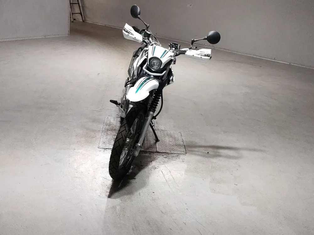 Yamaha Serow 250, white/green, фото 3