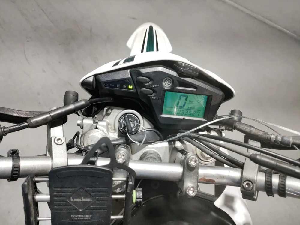 Yamaha Serow 250, white/green, фото 5