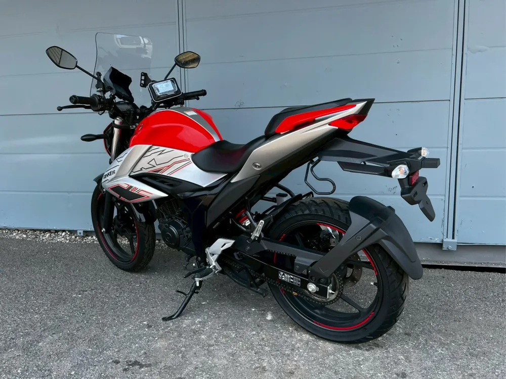Suzuki Jikusa-150, orange / silver, фото 4