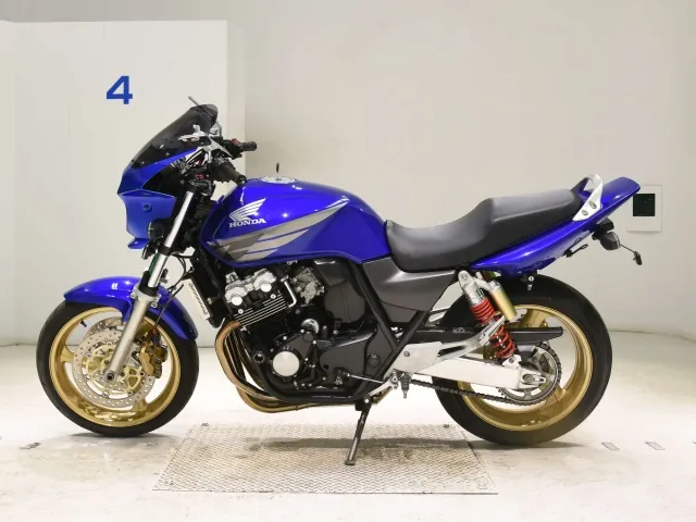 Honda CB400N 2007, синий, фото 2