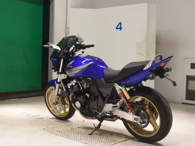 Honda CB400N 2007, синий, фото 6