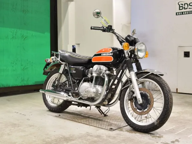 Kawasaki W650 2002, black | orange, фото 3