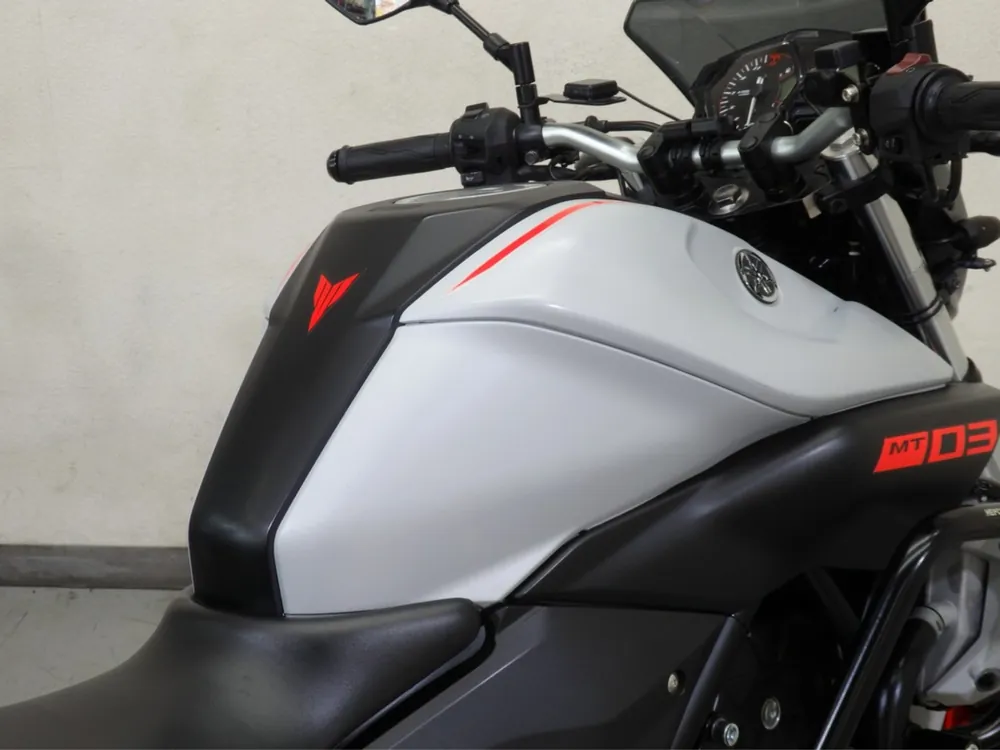 Yamaha MT-03 2019, белый, фото 12