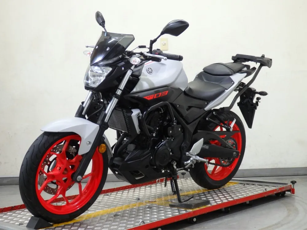 Yamaha MT-03 2019, белый, фото 6