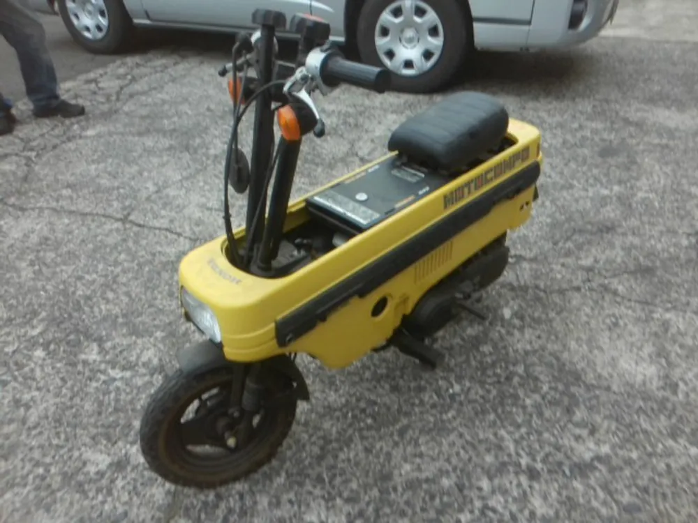 Honda Motocompo 2008, белый, красный, фото 2