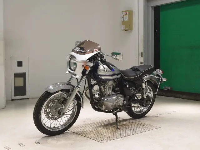 Kawasaki Estrella, black | silver, фото 4
