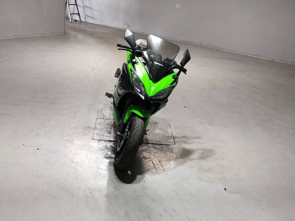 Kawasaki Ninja650A 2017, black / green, фото 3