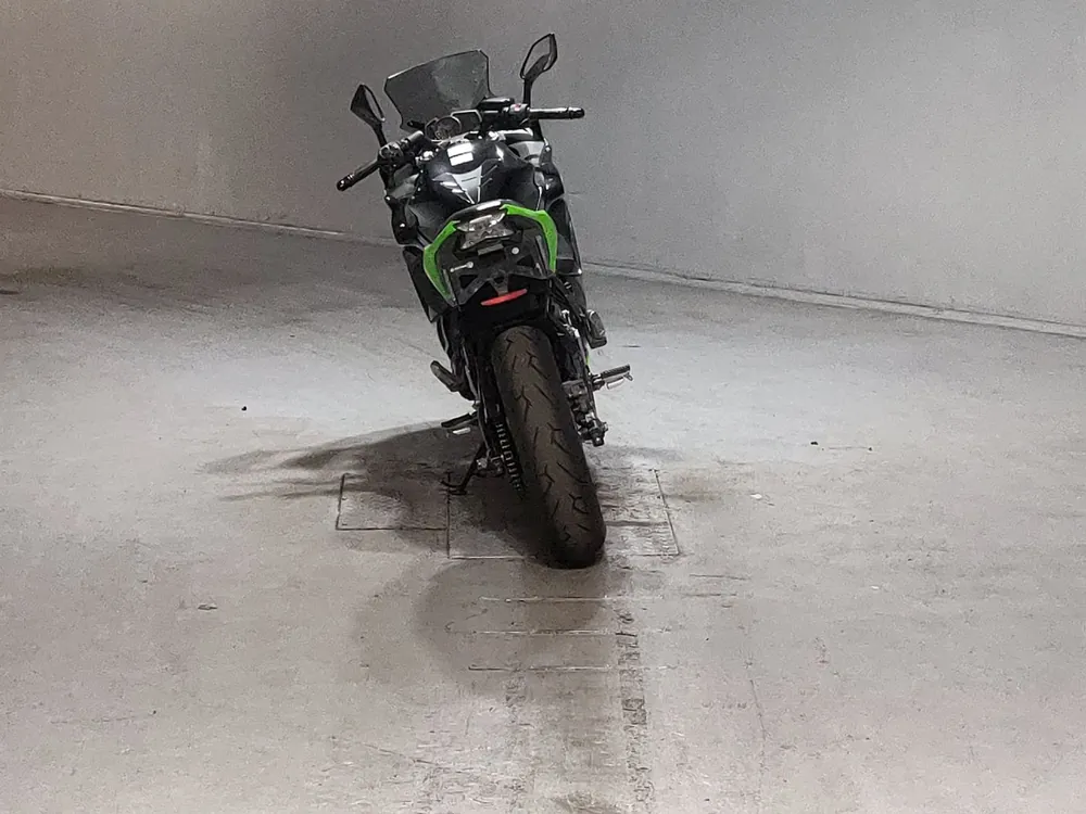 Kawasaki Ninja650A 2017, black / green, фото 4