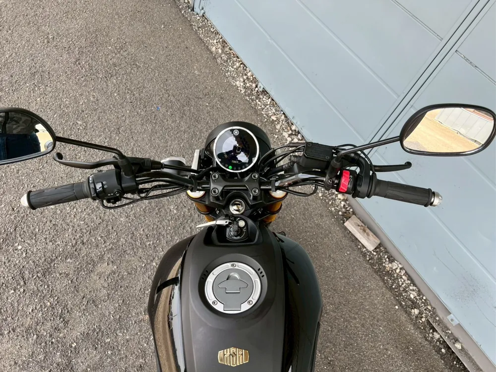 Yamaha XSR125, чёрный, фото 7