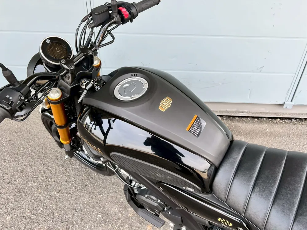 Yamaha XSR125, чёрный, фото 9