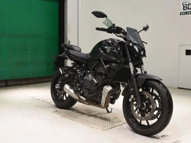Yamaha MT-07 2022, matt black, фото 3