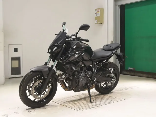 Yamaha MT-07 2022, matt black, фото 4
