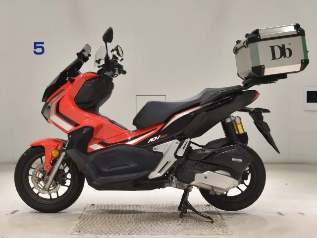 Honda ADV150, красный, фото 2